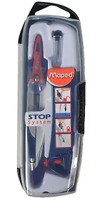 Готовальня "Stop System", 3 предм., Maped