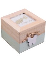 Шкатулка салатовая коллекция Весенний винтаж (10x10,5x8) (222-633)
