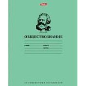 Тетрадь 36л кл. ТЕМА Зелёная Обществознание, справ.материалы, Hatber