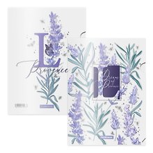 Папка -уголок «Lavender» А4, 4 шт, пластик, Erich Krause
