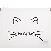 Папка на молнии А5 «Meow», с расширением - 0