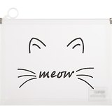 Папка на молнии «Meow», А5