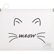Папка на молнии «Meow», А5