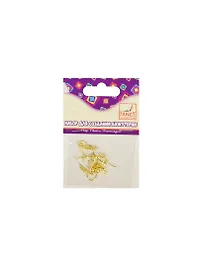 Фурнитура для серег Швензы (дуги) (FD030058) (4 пары) (металл) (2цв. в ассорт./золото/серебро) (упаковка)