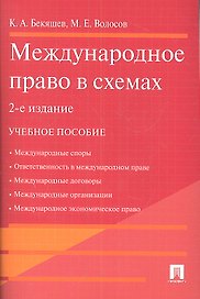 Международное право в схемах.Уч.пос.-2-е изд.