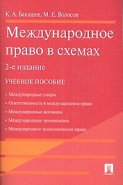 Международное право в схемах.Уч.пос.-2-е изд.