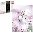 Набор для творчества. Алмазная мозаика на подрамнике "Цветочный единорог", 30 х 40 см - 0
