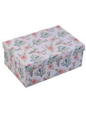 Коробка подарочная "Watercolour cactus"