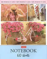 Тетрадь в клетку Hatber, "Моя прекрасная жизнь", 60 листов, в ассортименте