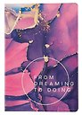 Книга для записей А5 80л "Dream book. № 1" иск.кожа, комбинир.блок
