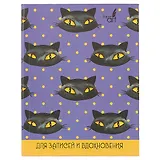 Записная книжка «Хитрые кошки», 96 листов, А6+