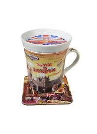 Набор подарочный Пора пить Чай (RB-0857NC-teatime) (кружка с крышкой 300мл., подставка) Gift Land