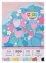 Фетр цветной А4, пастельные цвета, 10 цветов, 10 листов