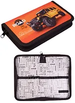 Пенал школьный 1 отделение "Внедорожники"