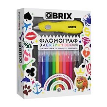 QBRIX Фломограф с набором фломастеров из 12 цветов