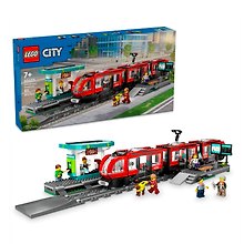 LEGO City: Трамвай и станция в центре города, 811 деталей (60423)