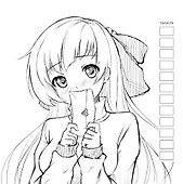 Anime! Раскраска для работы маркерами: 32 проекта с любимыми героями: Шаблоны для выкрасов к каждому рисунку - 2