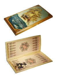 Нарды средние Морские (50х25х4) (123-020)