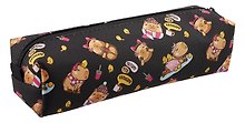 Пенал-косметичка "Потому что Капибара", на молнии мягкий