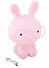 Светильник Зайчик Розовый (ПВХ)(32х20) - 0