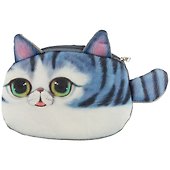 Кошелек «Кот лежащий», флис, 17х12 см - 0