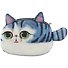 Кошелек Кот лежащий 17*12см (флис) - 0