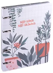 Тетрадь на кольцах в клетку Be Smart, Pots, 120 листов