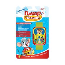 Музыкальная игрушка «Плеер-часики. 7 песенок», Белфакс