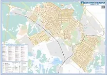 Верхняя Пышма и ее окрестности (1:10 000/1:100 000) (раскладушка) (Уралаэрогеодезия)