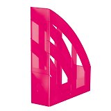 Лоток вертикальный "Classic" малиновый, прозр., Herlitz