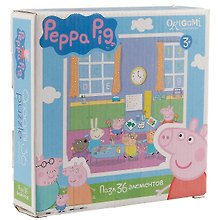 Пазл «Peppa Pig» 36 элементов, Origami
