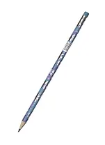 Карандаш Erich Krause, Lavender, чернографитный HB с ластиком