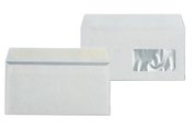 Конверт Е65 (110х220), 90г, окно справа, силик.лента, Курт