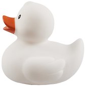 Игрушка для ванной, уточка резиновая FUNNY DUCKS "Уточка белая" (1303) - 2