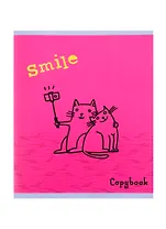 Тетрадь в клетку Unnika, "Жизнь кота - красота", 48 листов, в ассортименте