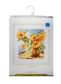 Набор для вышивания РТО Букет подсолнухов (M232) (33х37см) (с мулине DMC) (упаковка)