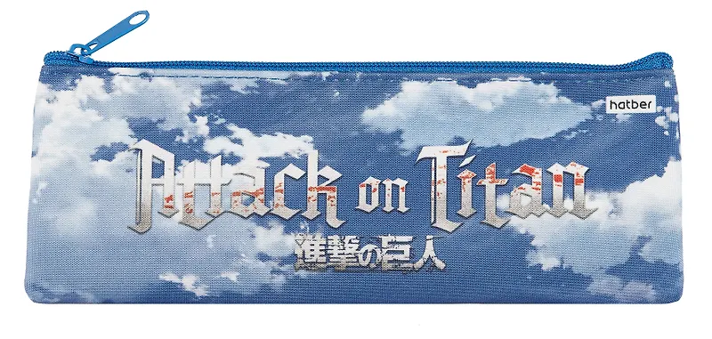 Пенал-косметичка "Атака Титанов. Облака. Сезон 1-3" 195*75мм - 0