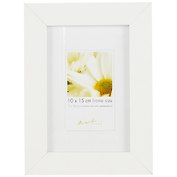 Деревянная фоторамка «TrendLine white MDF», белая, 10 х 15 см