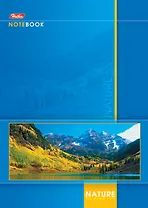 Блокнот А5 64л кл."Романтические пейзажи" склейка, тонир.блок, цв.обл, офсет, Hatber