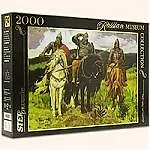 Пазл Дрофа, Русские музеи, Три богатыря, 2000 элементов