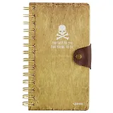 Блокнот «Череп и кости», 196 страниц, 10.5 х 18.5 см