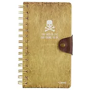 Блокнот «Череп и кости», 196 страниц, 10.5 х 18.5 см