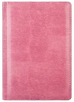 Ежедневник недат. А5 160л "Solo", кож.зам., розовый, In Folio