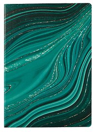 Книга для записей А4- 80л "Dream book. № 3" иск.кожа, комбинир.блок (точка, клетка), инд.уп.