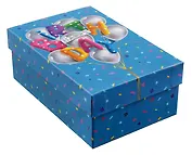 Коробка подарочная "Birthday" 18*12*7см, картон