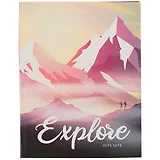 Книга для записей А5 96л тчк. "Adventure" интегр.перепл., глянцевая ламинация