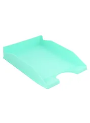 Лоток горизонтальный "Office, Pastel" пластиковый, мятный, ErichKrause