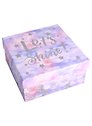 Коробка подарочная "Let's shine" 17*17*8см. картон