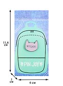 Значок «Котик-интроверт», металл, Pin Joy - 2