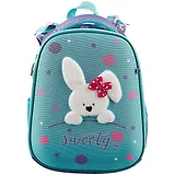 Ранец капсульный "Ergonomic Classic. Пушистый кролик", 2 отделения, 2 кармана, термосумка, 37*29*17 см